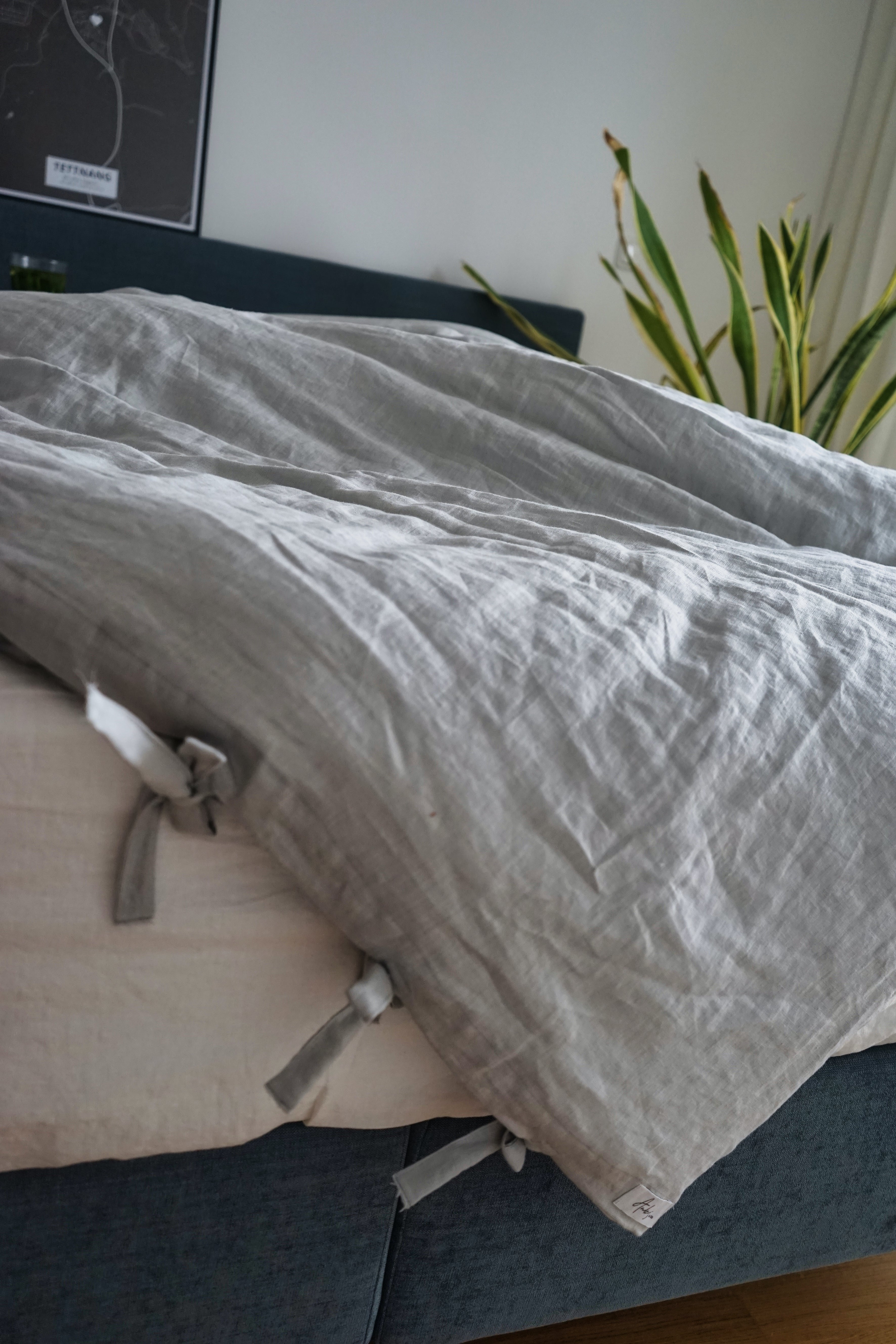 Leinen Bettwäsche 135x200 cm (Bettdecke)